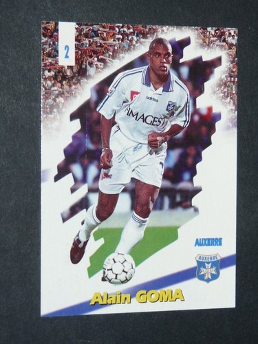 7 ANTOINE SIBIERSKI AJ AUXERRE AJA PANINI FOOTBALL CARD 98 1997-1998