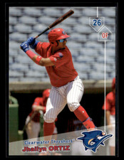 Jhailyn Ortiz 2019 Clearwater Threshers Team Set