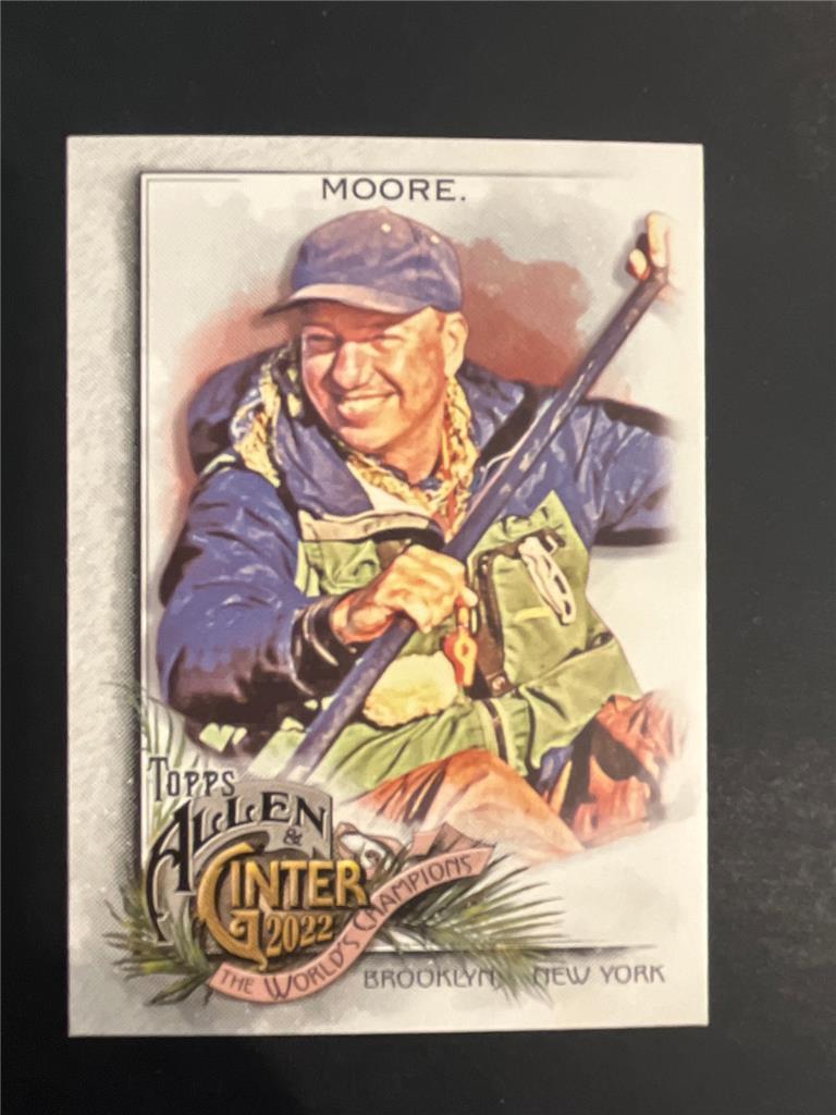 2022 Topps Allen & Ginter #227 Neal Moore Explorer Canoe