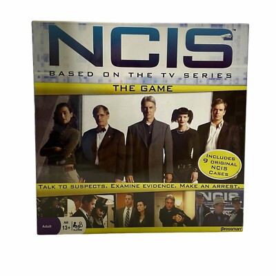 NCIS The Game NEW Sealed 1-6 Players 2010 Pressman Toy Corp