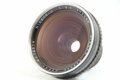 ★希少品★NikonニコンNIKKOR-H 50mm F3.5 Bronica Bronica NIKKOR-H 50mm F3.5 Wide Angle Prime Lens for S2 EC Nippon