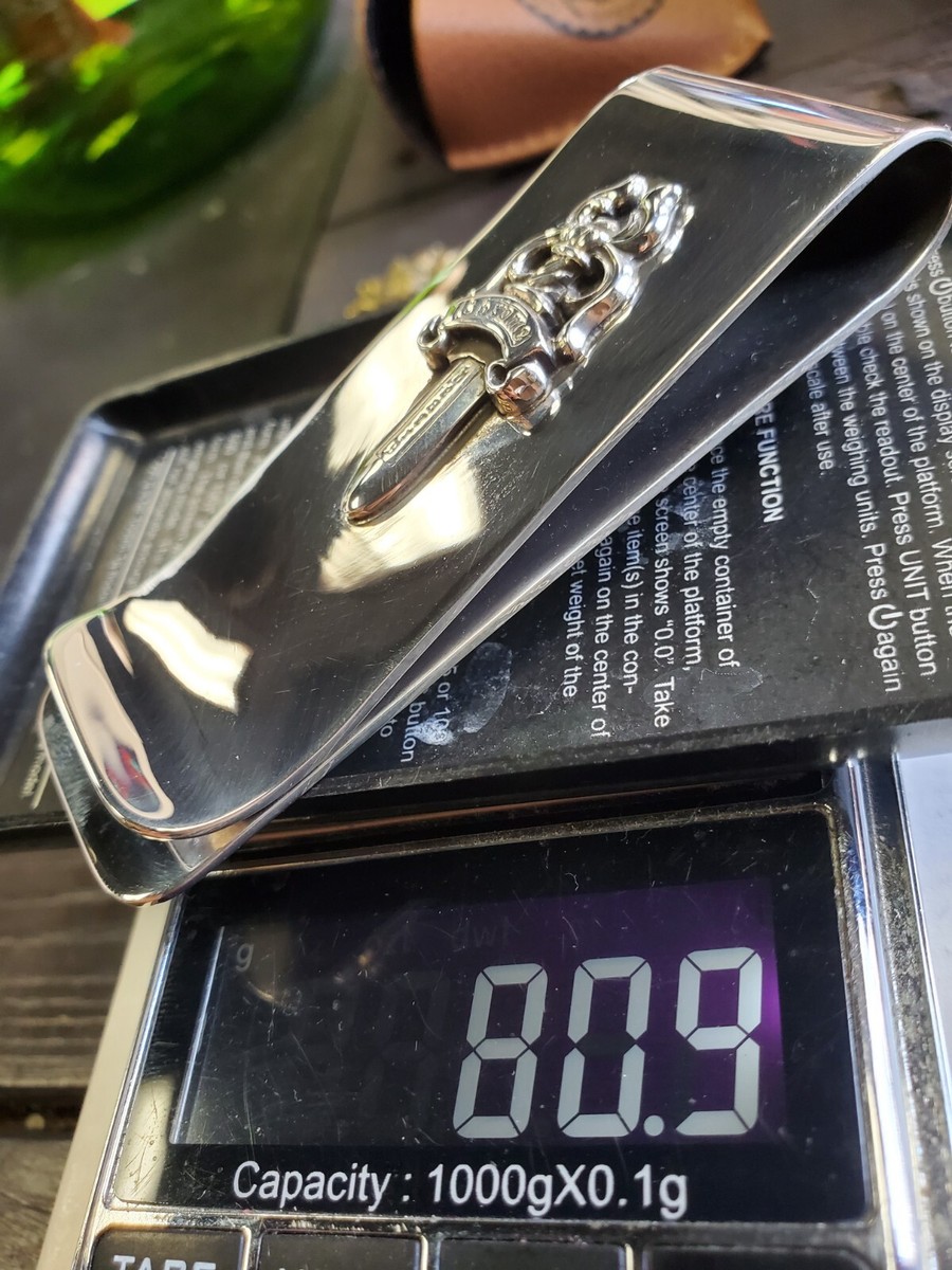 New Chrome Hearts Money Clip Bigger sterling silver .925