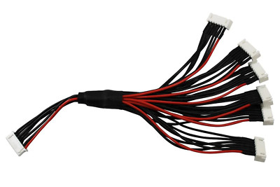 Excel RC - EX-10043 (1) Parallel 7 Pin 6s Balance Lead (120mm) to (6) 7 Pin 6s F