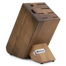 Wusthof Profile 8-Slot Storage Block - Solid Walnut