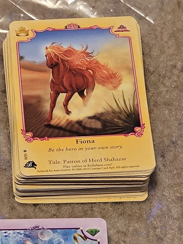 Bella Sara cards lot great condition 120 Cards Total 2005 - 2010 - Picture 4 of 6