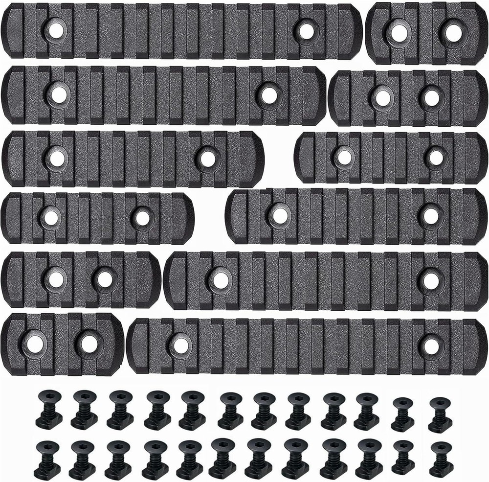 Picatinny Rail Polymer 5 Slots 7 Slots 9 Slots 11 Slots 13 Slots Single
