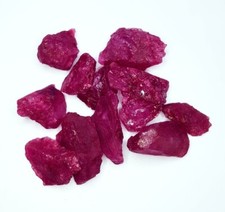 Natural Bixbite Red Beryl 107.47 Ct Loose Gemstone Bixbite Uncut Rough Lot