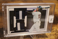 2024 Panini Three and Two Leo de Vries Blue Prospect Dual Jersey /15