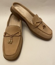 New  Easy Spirit Women  s Size 9 Tan Sepatti Mules Slip On Shoes New No Box