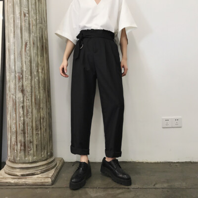 パンツ BELTED LOOSE STRAIGHT PANTS CLANE（クラネ）の「BELTED LOOSE STRAIGHT PANTS（その他パンツ