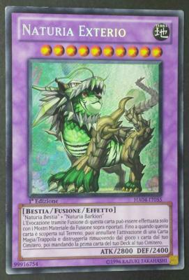 NATURIA EXTERIO Rare Secret auf Italienisch HA04-IT055 YUGIOH