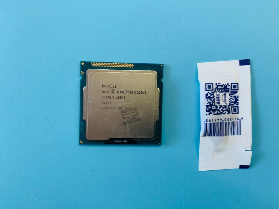 Intel Xeon E3-1220 V2 SR0PH 3.1Ghz 4Core 4T 8MB 69W Socket 1155 CPU Processor - Image 3 of 4