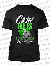 Cash Rules Everything Tee Shirt Complements J's Tatum 3 Welcome To The Garden