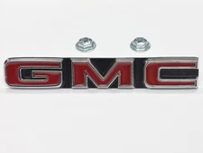 1979 GMC Caballero Diablo Laredo Grill METAL Emblem New Repro GM Part # 14005643