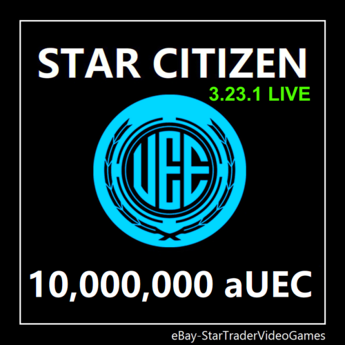 STAR CITIZEN - 10,000,000 aUEC (Alpha UEC) for 3.23.1 LIVE - Bild 1 von 2