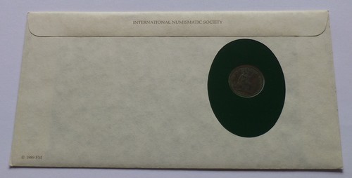 Gran Bretaña 1 Farthing 1873, Estampilla de Cubierta - Grandes Monedas Históricas del Mundo - Imagen 4 de 5