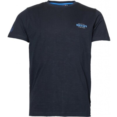 North 56 Herren Große Größe Bedruckte Baumwolle T-Shirts (01103) 2XL -