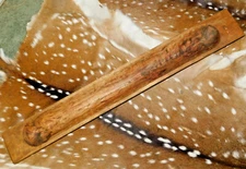 *Carved Wooden Dough Bowl Primitive Wood Trencher BAGUETTE Rustic Ranch 38-40"