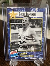 ROGER BANNISTER 1992 Sports Illustrated Si for Kids track & field 4 Minute Mile