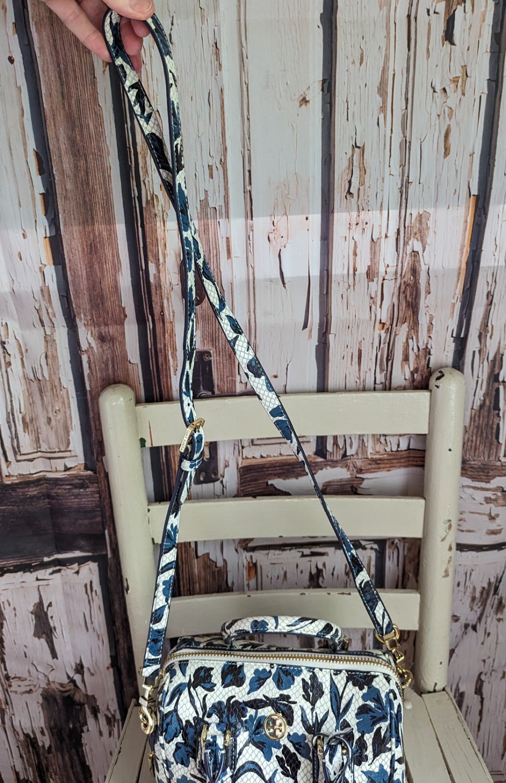 Tory Burch Python Handbag - image 4