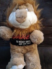 Dare Plush Lion D.A.R.E to Resist Drugs and Violence Vintage 1999 18  