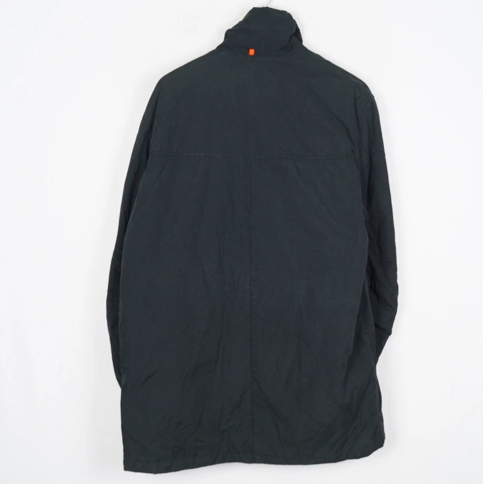 Chaqueta HUGO BOSS OSTELL-N Hombre Talla 52 (XL) Bolsillos Cremallera Completa Algodón Negro s11214 Foto 2 de 4