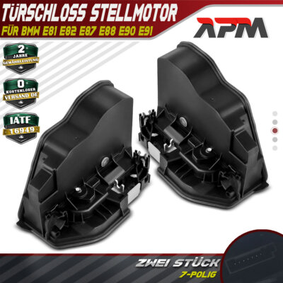 2x Türschloss Stellmotor Vorne L+R für BMW E81-82 E87-88 E90 E91 E92 E93 E60 E61