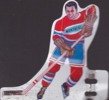 JEU DE TABLE HOCKEY VINTAGE EN MÉTAL JOUEURS "MONTRÉAL CANADIENS" "TRÈS BON ÉTAT"