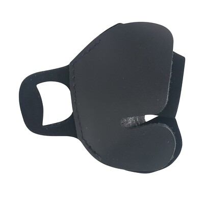 SAS Leather & Suede Archery Finger Tab - Adjustable Protection For Youth & Adult RH/LH