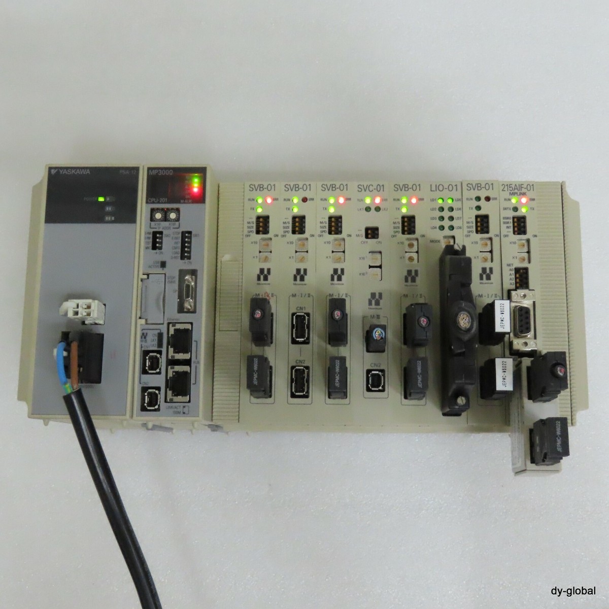 YASKAWA Used MP3000, JEPMC-BUB3008-E, JEPMC-OP2310-E 8 SLOT YASKAWA Used MP3000, JEPMC-BUB3008-E, JEPMC-OP2310-E 8 SLOT