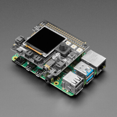 Adafruit BrainCraft HAT, Machine Learning ML for Raspberry Pi 4, 4374