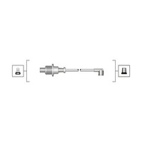Magneti Marelli 941319170063 ZÜNdleitungssatz FÜR CitroËN Fiat Peugeot