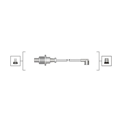 Magneti Marelli 941319170063 ZÜNdleitungssatz FÜR CitroËN Fiat Peugeot-image