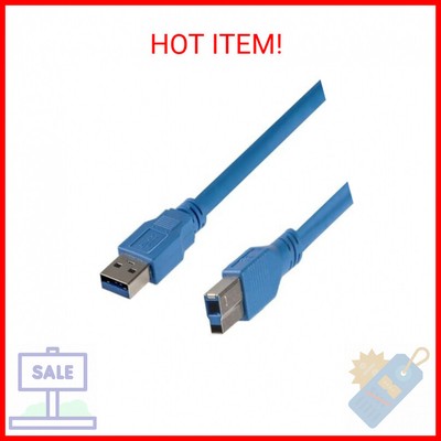 StarTech.com 1 ft / 30cm SuperSpeed USB 3.0 Cable A to B - USB 3 A (m) to USB 3 