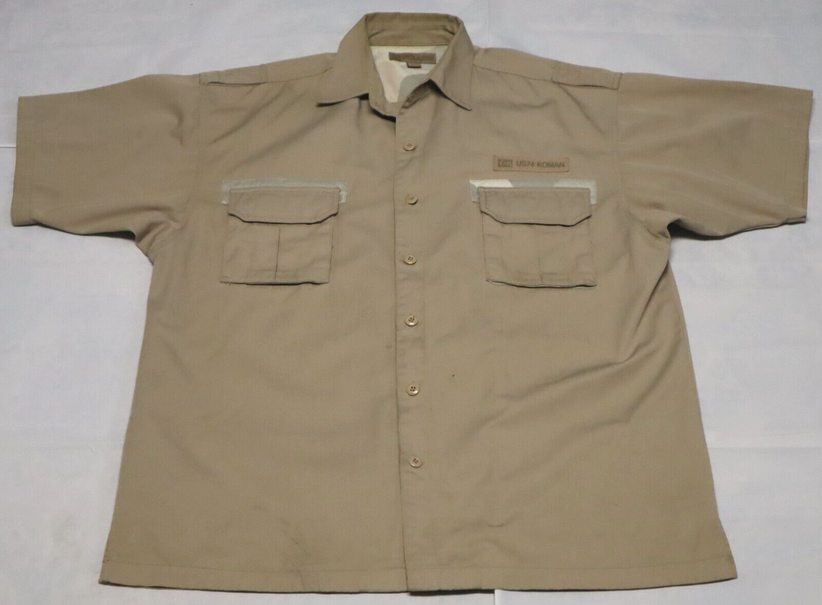 トップス malion vintage military cut off tops United Join Forces 1/4 Zip Combat Shirt, Tan/Multicam