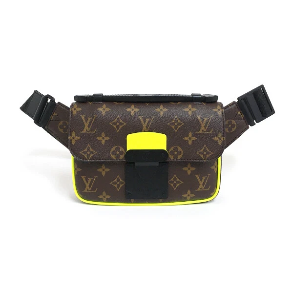 S Lock Sling Monogram Macassar - Bags