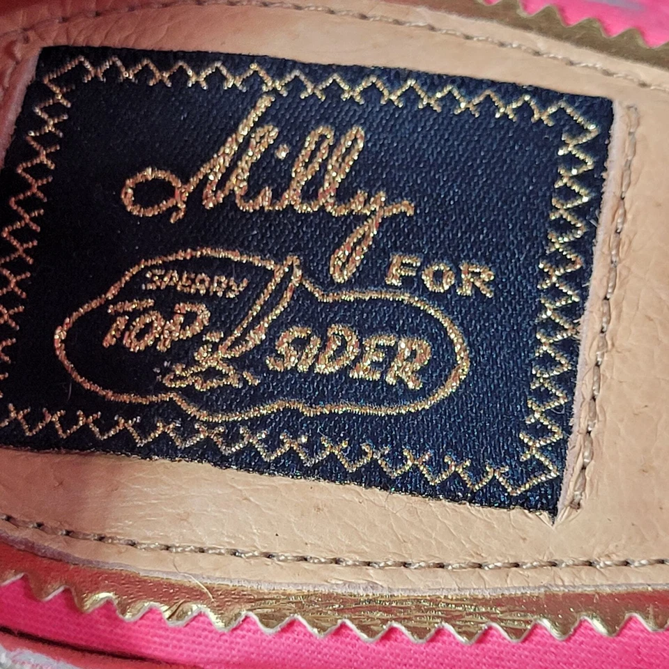 Sandalias alpargata Milly for Sperry 8 Top-Sider Barbiecore plataforma cuña rosa Foto 2 de 4