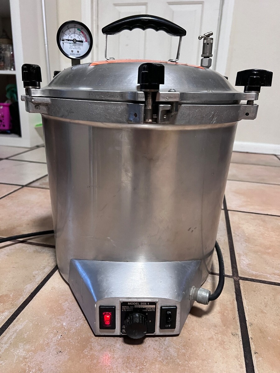 All American 25 Quart Steam Pressure Sterilizer 25X | eBay