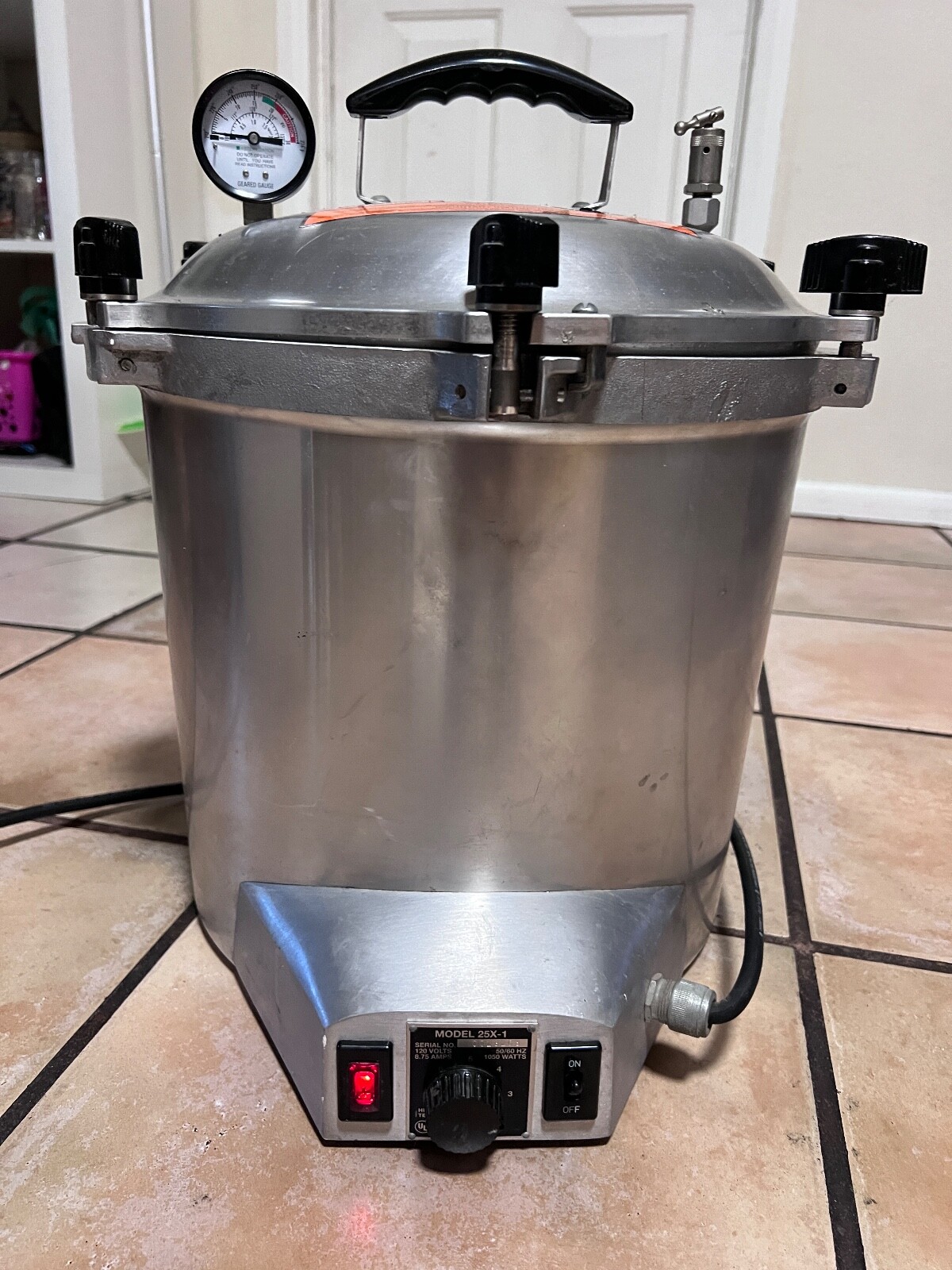 All American 25 Quart Steam Pressure Sterilizer 25X eBay