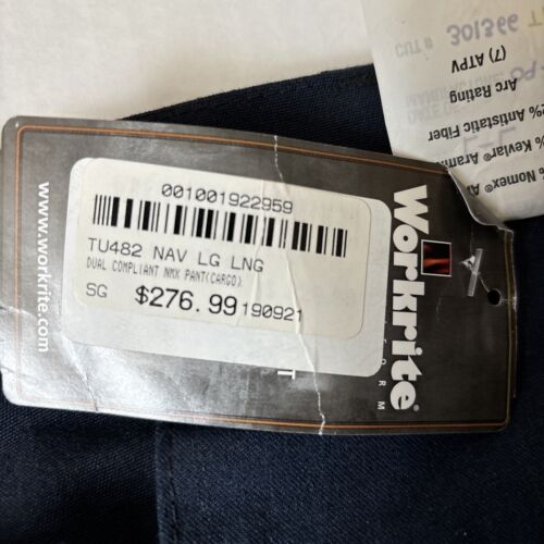 WORKRITE Wildland FR Dual Compliant 7.5 oz NOMEX IIIA Firefighter Pants Navy - L - Picture 20 of 23