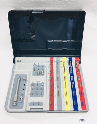 Dentsply XiVE Chirurgie Implantat Kit D 3,0-5,5 S+L Surgery Kit 51tlg. Neuwertig
