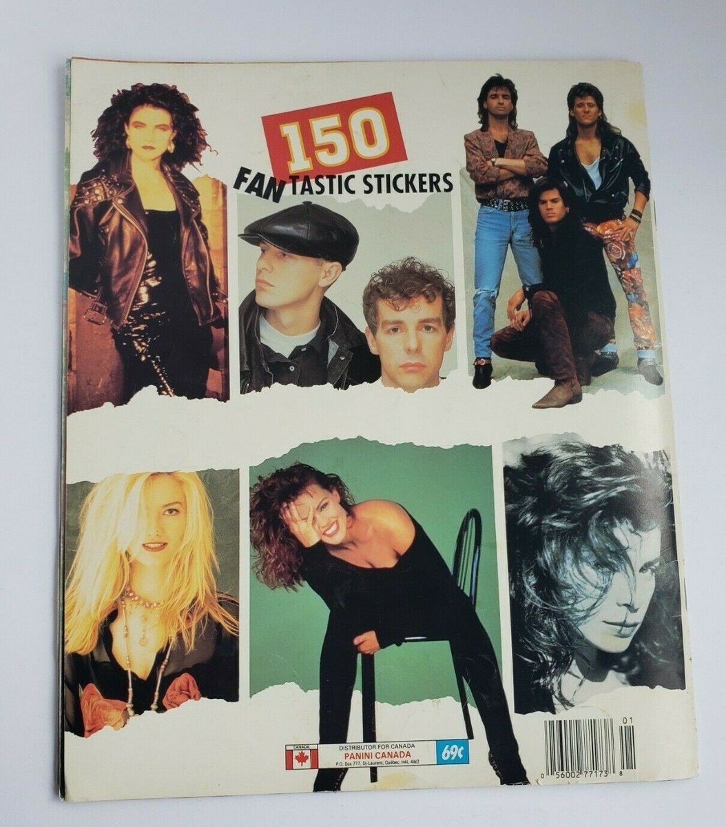 Vintage 1990 - Fan Club - Pop Star Collection Sticker - Sticker