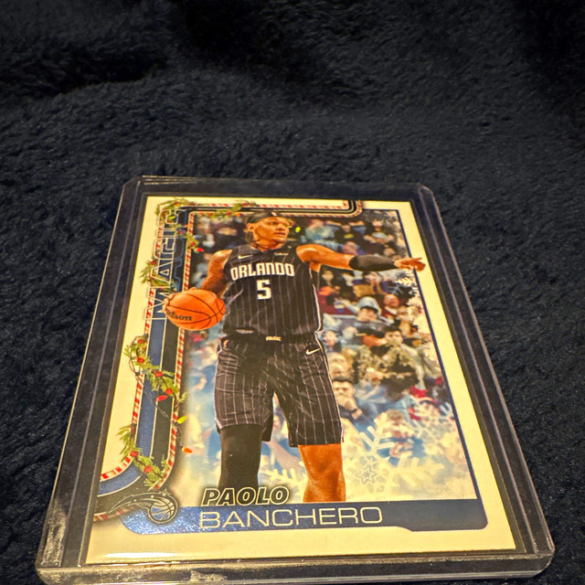 Topps 2025 Topps Holiday Paolo Banchero Magic SSB-PB SSB Insert