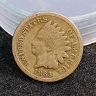 1863 ~ INDIAN HEAD CENT ~ G