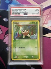 2006 POKEMON EX CRYSTAL GUARDIANS #60 SEEDOT-REVERSE FOIL PSA 9 Stamp on eBay