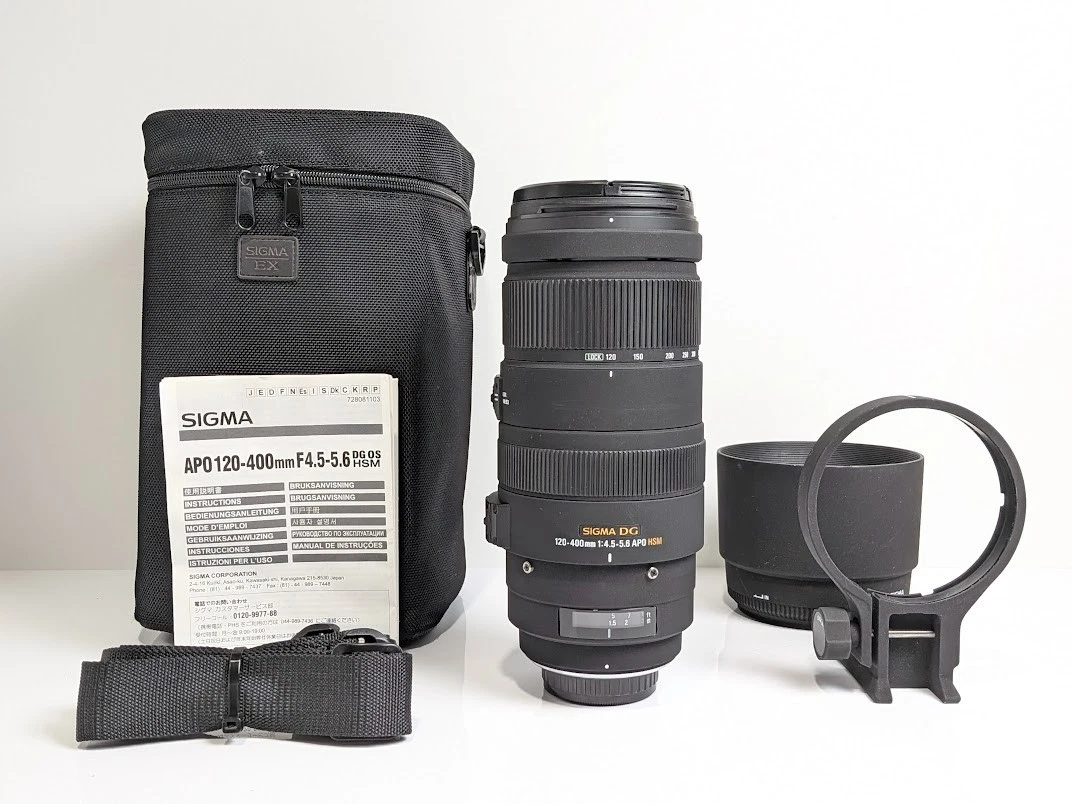 Sigma 120-400mm f/4.5-5.6 Camera Lenses for sale | eBay