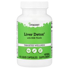 Liver Detox With Milk Thistle, 60 Liquid Capsules