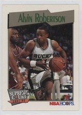 1991-92 NBA Hoops Supreme Court Alvin Robertson #478 0qi3