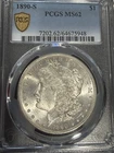 1890 S Morgan Silver Dollar PCGS MS-62