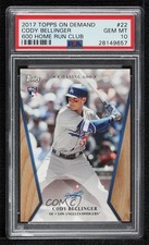 2017 Topps On Demand 600 HR Club /1632 Cody Bellinger #22 PSA 10 GEM MT 0r4